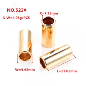 Bronze/Rose Gold/Glossy black/Gold/White/Platinum/Matte black-Alloy End Stopper