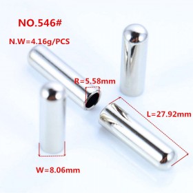 Bronze/Rose Gold/Glossy black/Gold/White/Platinum/Matte black-Alloy End Stopper Bronze/Rose Gold/Glossy black/Gold/White/Platinum/Matte black-Alloy End Stopper