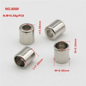 Bronze/Matte black/Gold/Rose Gold/Platinum/Glossy black/White-Alloy End Stopper Bronze/Matte black/Gold/Rose Gold/Platinum/Glossy black/White-Alloy End Stopper