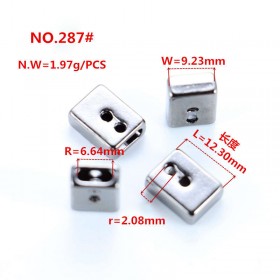 Bronze/Gold/Platinum/White/Rose Gold/Glossy black/Matte black-Alloy End Stopper Bronze/Gold/Platinum/White/Rose Gold/Glossy black/Matte black-Alloy End Stopper