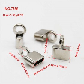 White/Matte black/Platinum/Bronze/Rose Gold/Gold/Glossy black-Alloy End Stopper White/Matte black/Platinum/Bronze/Rose Gold/Gold/Glossy black-Alloy End Stopper